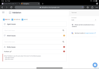 Dialogflow Validation Dialogflow Validation
