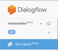Mega Agent settings in Dialogflow Mega Agent settings in Dialogflow
