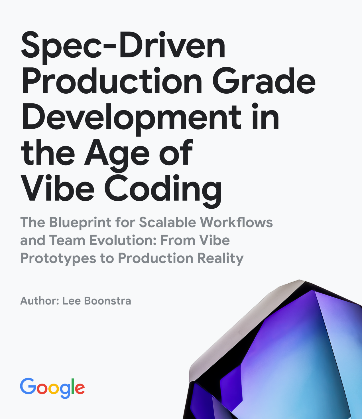 Spec-Driven Production Grade Development Paper